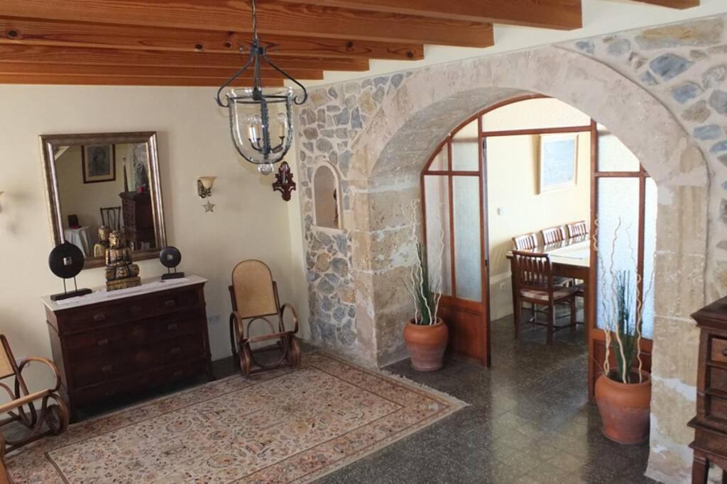 Villa Maria, Bonita Casa Con Jardin Y Piscina Privada En Andraitx Dış mekan fotoğraf