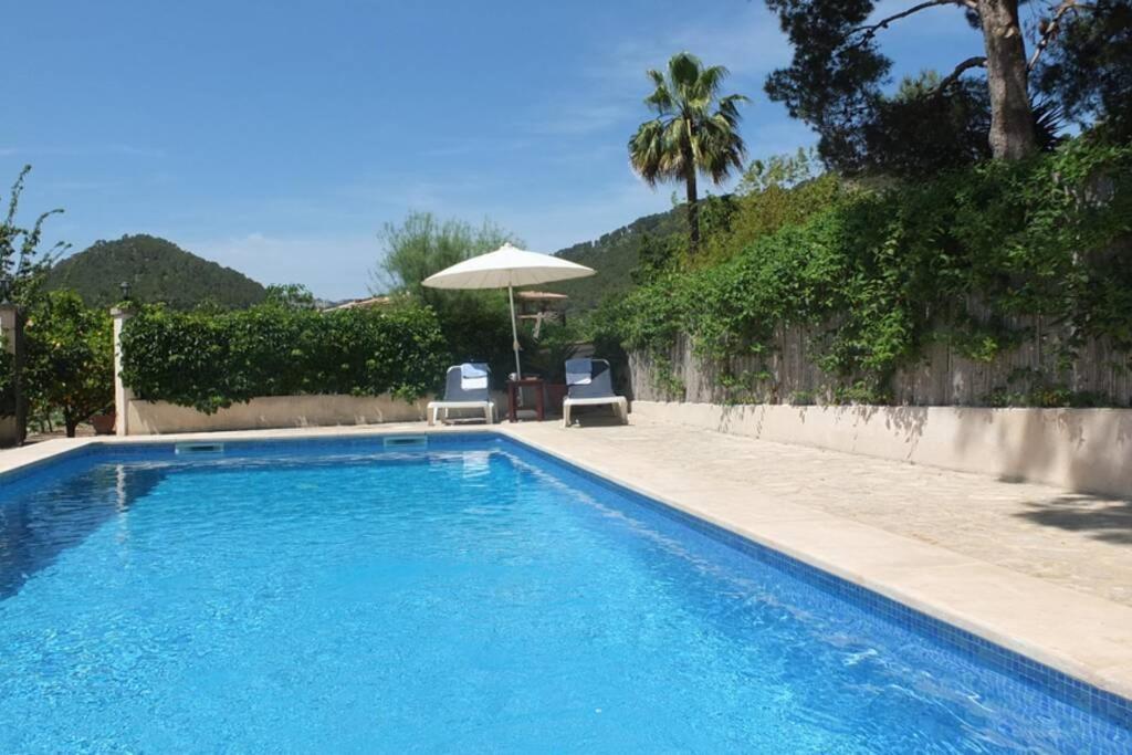 Villa Maria, Bonita Casa Con Jardin Y Piscina Privada En Andraitx Dış mekan fotoğraf