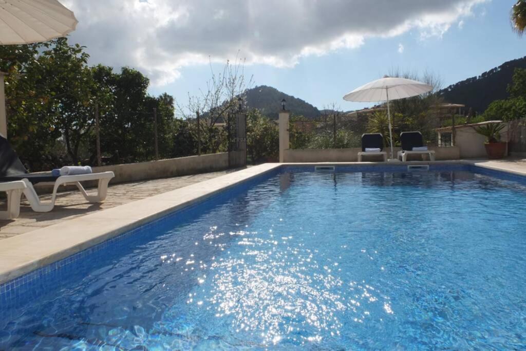 Villa Maria, Bonita Casa Con Jardin Y Piscina Privada En Andraitx Dış mekan fotoğraf